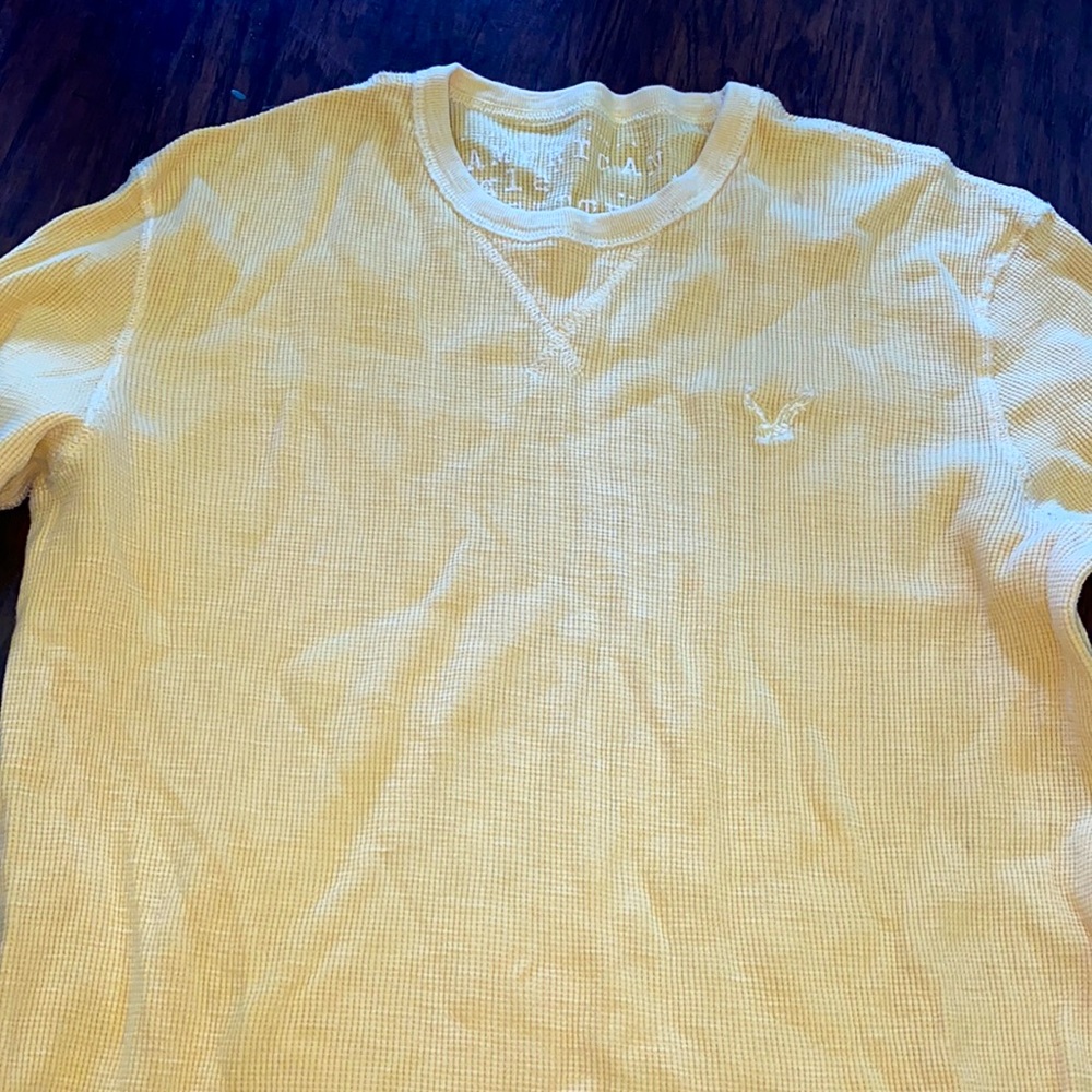 American Eagle yellow long sleeve